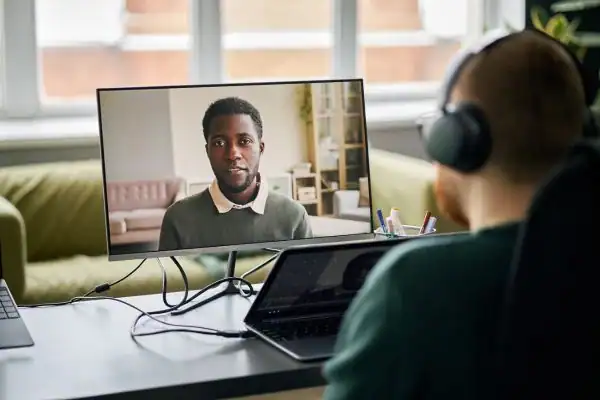 image of online mediation Bolton in progress.