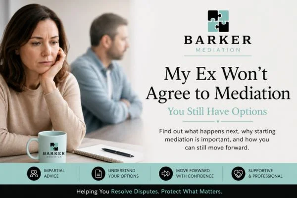 My Ex Won't Agree to Mediation Bolton